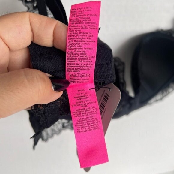 La Senza - Ladies OBV Bra Top - Smoulder Black. Size: XS. NWT - Picture 11 of 15